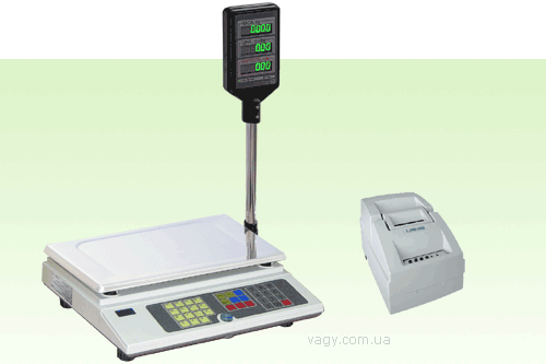 Весы чекопечатающие с переносным принтером, ВТА-60/15-5 + UNS-BP1.2 